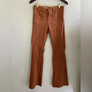 Pilcro and  the letterpress by Anthropologie high rise skinny boot cut Sz 25